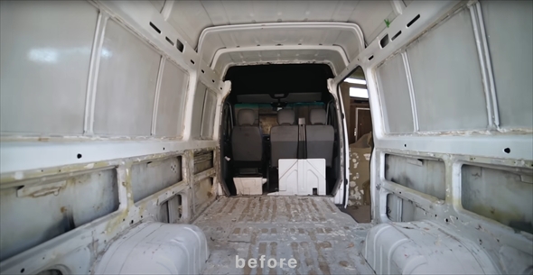 未経験でバンを改造する