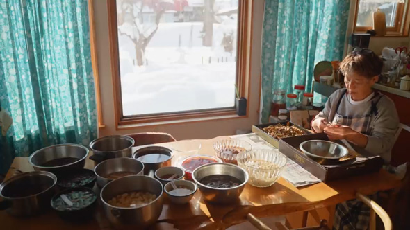 北海道 暮らし 67歳 母 手作り 料理 雪下ろし