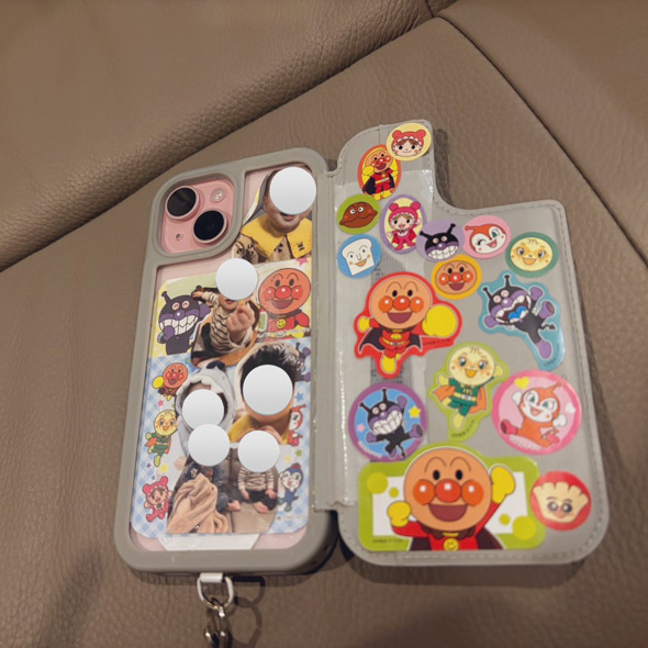 1歳児 笑顔 カメラ目線をくれる 理由 カバー スマホ ケース アンパンマン シール