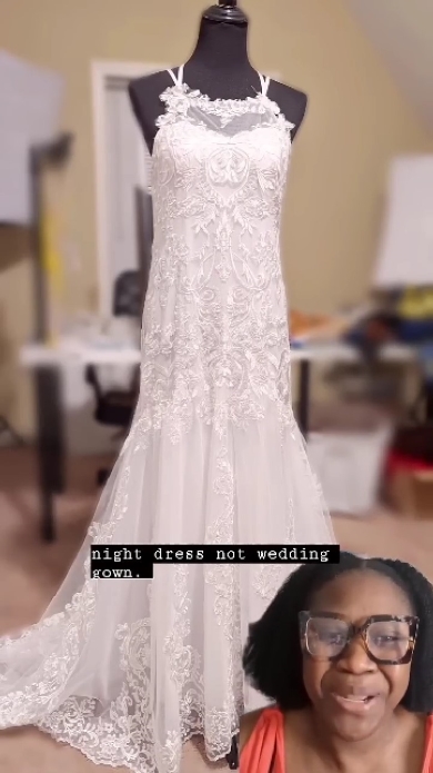 ナイトドレスをウエディングドレスへお直し