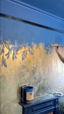 夜空のような部屋に模様替え