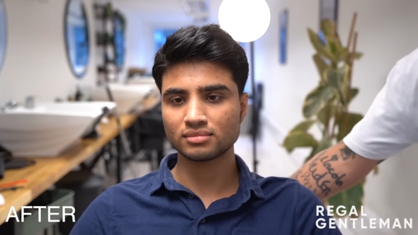 カット後の様子