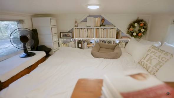 リタイアした女性が1人暮らしするタイニーハウス