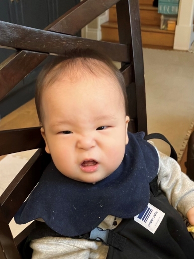 笑顔の男の子