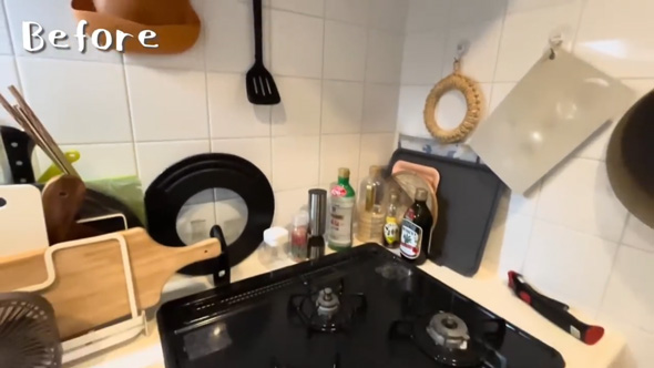 片付け 30代 主婦 物であふれる 台所 格闘 1年半後 捨て活 ビフォーアフター