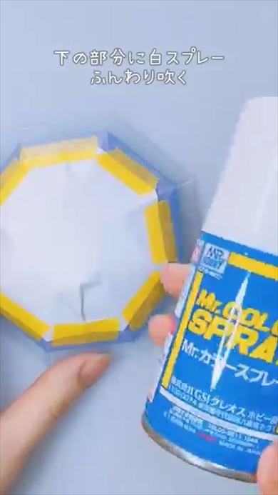 セリアのミニ傘アレンジに100万回再生