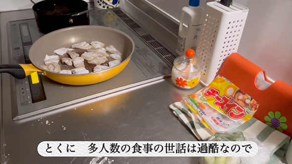 3時から作る5人分の差し入れ弁当