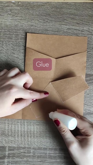 紙一枚で封筒作り