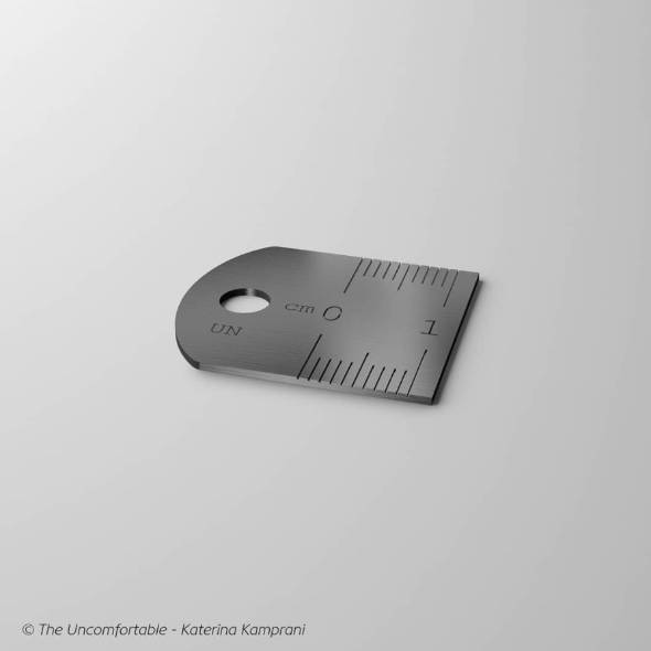 1センチしか測れない定規