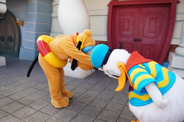 デイジーになりきるプルート