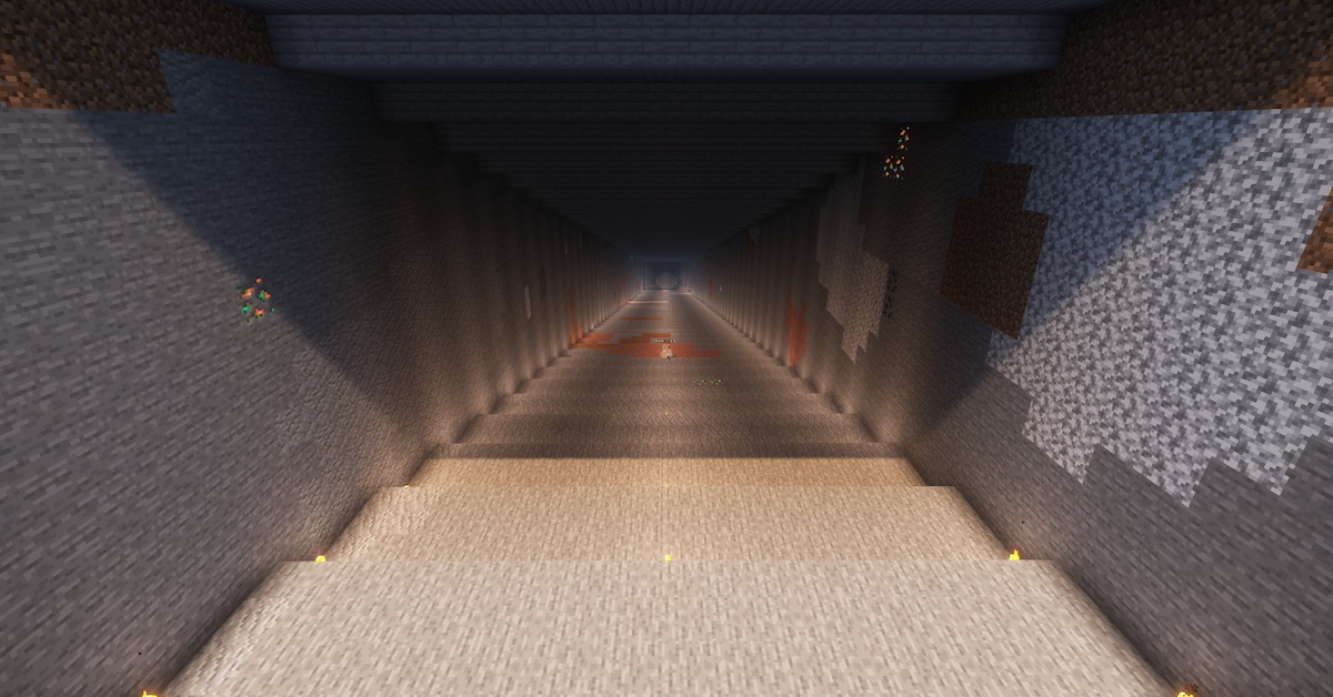 マインクラフト建築ガチ勢が地下階段を装飾すると……　完璧すぎる仕上がりに仰天「絶対真似出来ない」（1/3） | ライフスタイル ねとらぼ