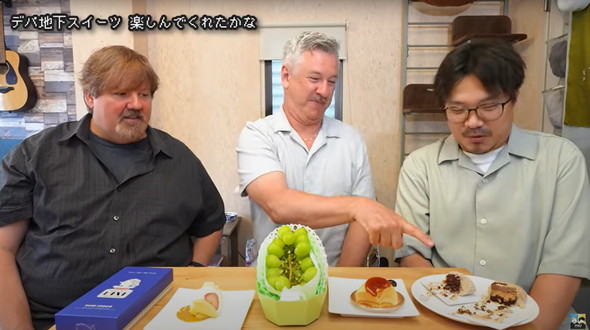 米国人が日本で初めて食べたスイーツ