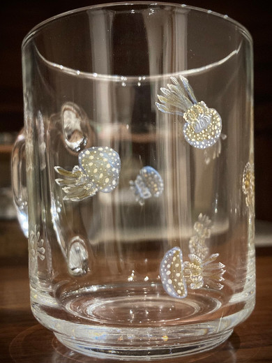 タコクラゲのグラス