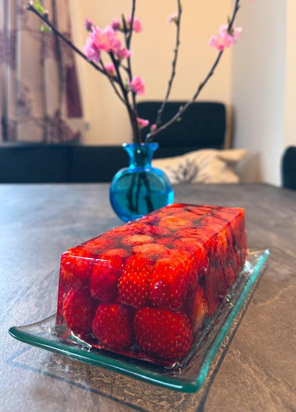 いちごのゼリーテリーヌ 子どもたち 大ウケ 森永 お菓子 レシピ