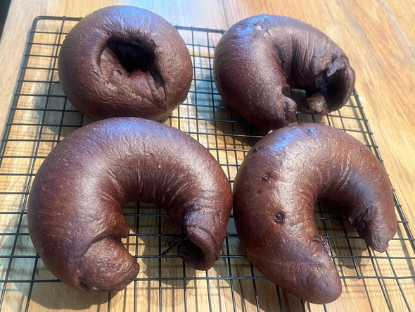 チョコレートベーグル