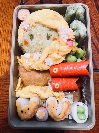 ラプンツェルのキャラ弁