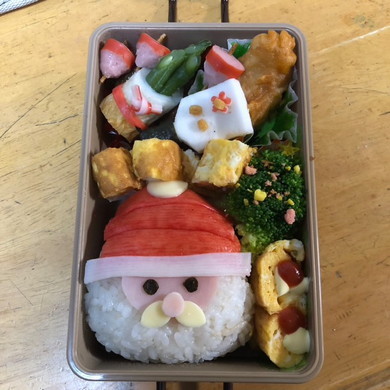 サンタクロースのキャラ弁