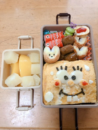 スポンジボブのキャラ弁