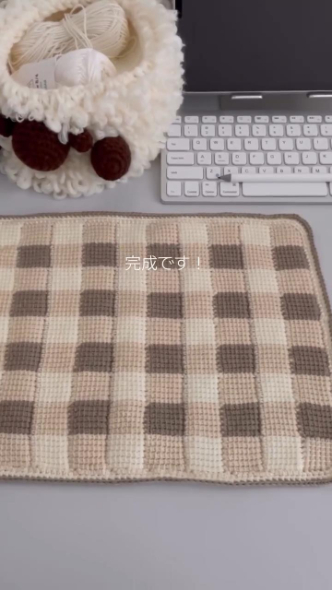 デスクマットの完成