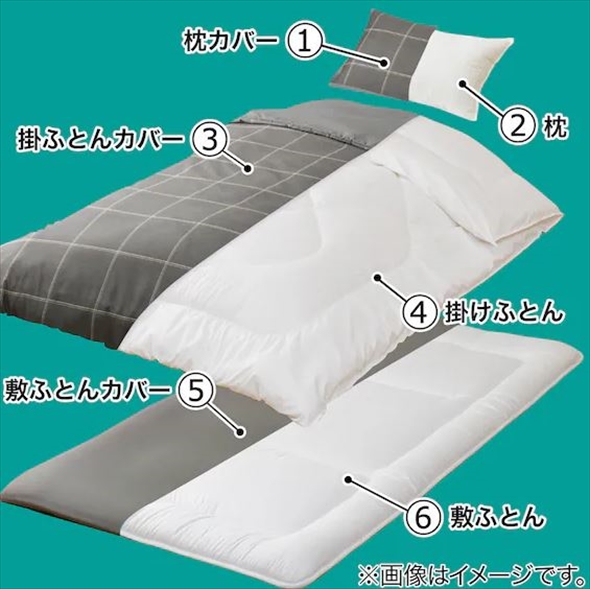 ニトリ「すぐに寝れる寝具セット」