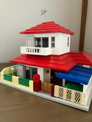 5歳息子が作ったクレヨンしんちゃんの野原邸