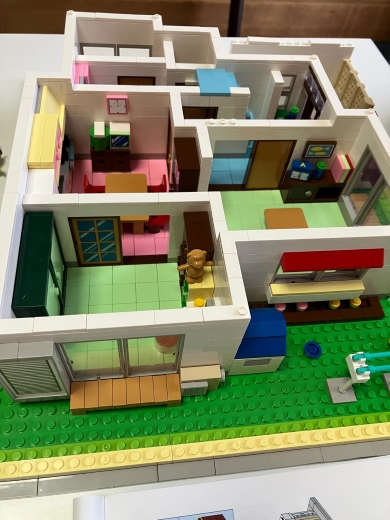 5歳息子が作ったクレヨンしんちゃんの野原邸