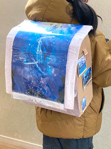 娘が作ったラッセンドセル