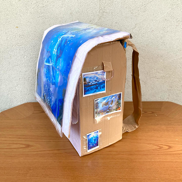 娘が作ったラッセンドセル