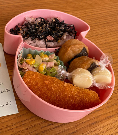 キャラ弁が苦手なママの“苦肉の策”