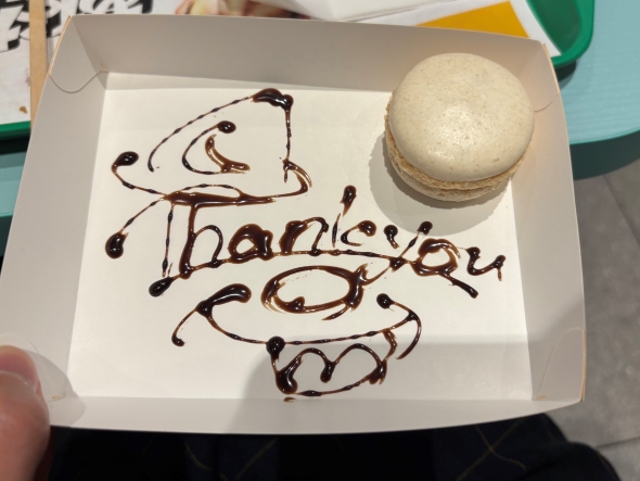 マクドナルドで買ったマカロン