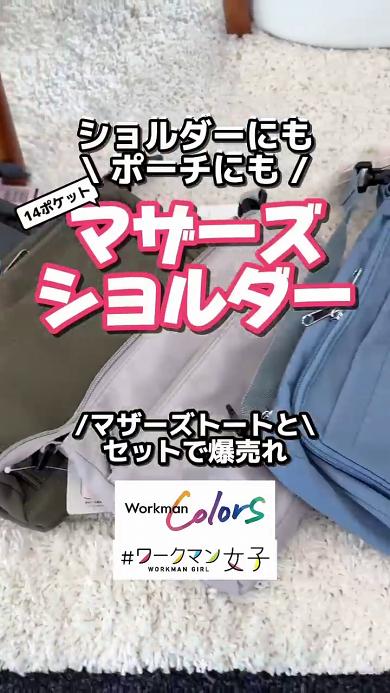 ワークマンのポーチ