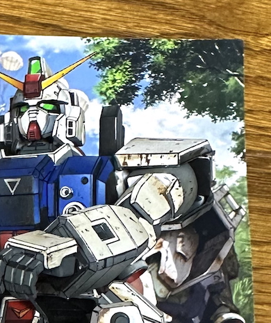 イラスト塗りした陸戦型ガンダム