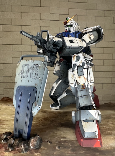 陸戦型ガンダム塗装後