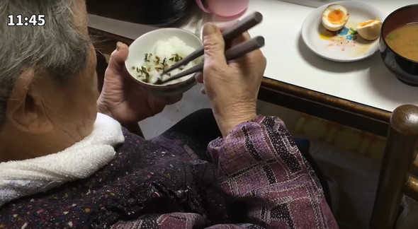 おばあちゃんの1日