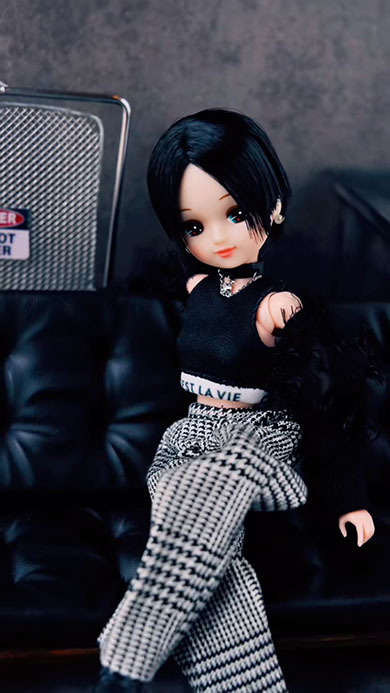 変身後のリカちゃん