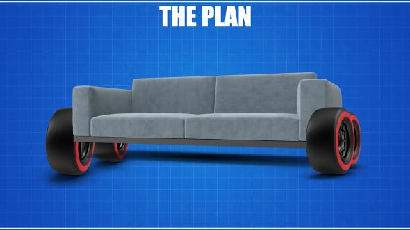 ソファ改造の計画