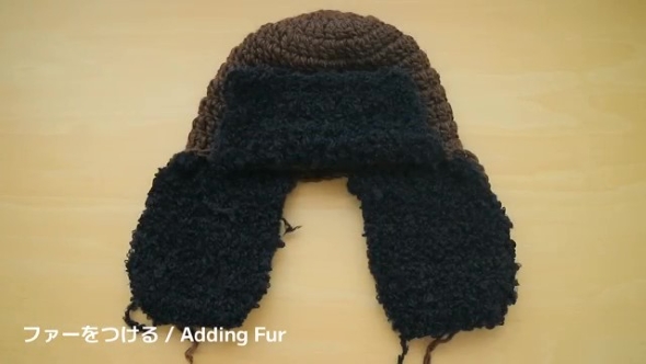 ファーがついた画像