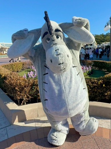 重力に逆らう イーヨー ディズニー くまのプーさん