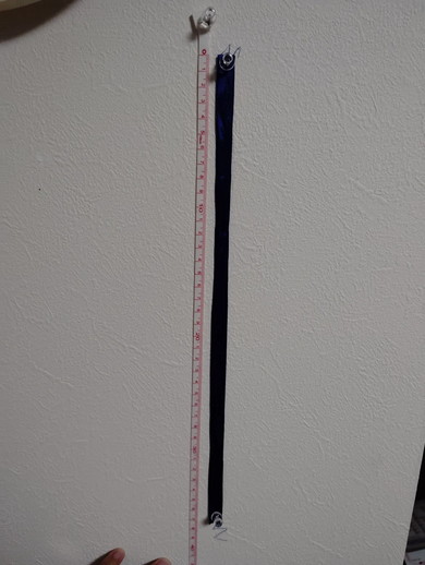 伸びた身長の長さのリボン