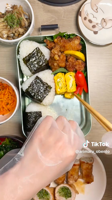 彼氏ウケ抜群な唐揚げ弁当