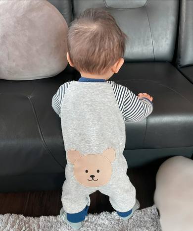 赤ちゃんのドヤ顔