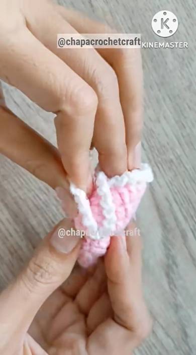 編み物ですてきなキーチャーム