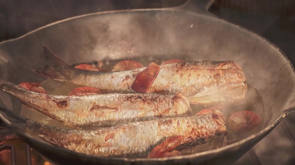 モンスターハンターワイルズの魚料理を再現