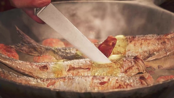 モンスターハンターワイルズの魚料理を再現