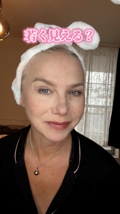 メイク後ママさんアップ