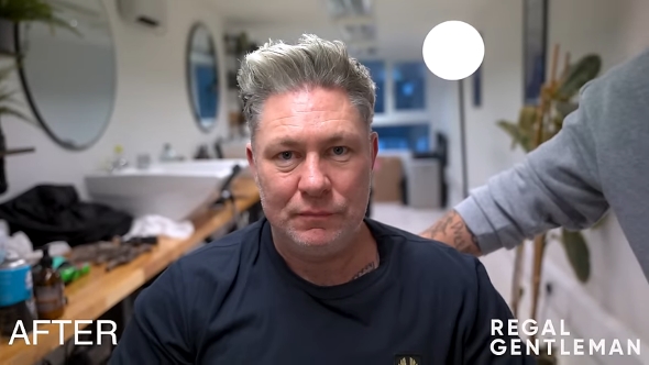 ヘアカット後の様子