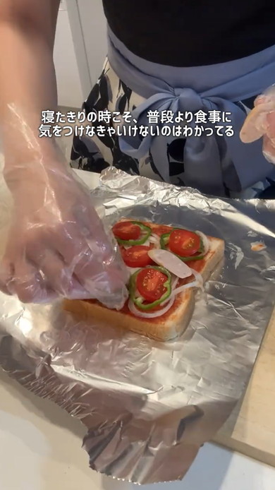 祖母に作った冷凍弁当