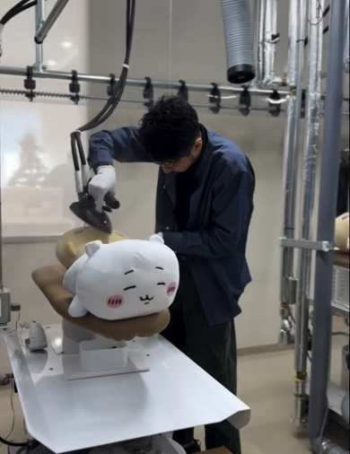 気持ちよさそうなちいかわ