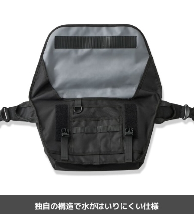 水が中に入りにくい独自の構造