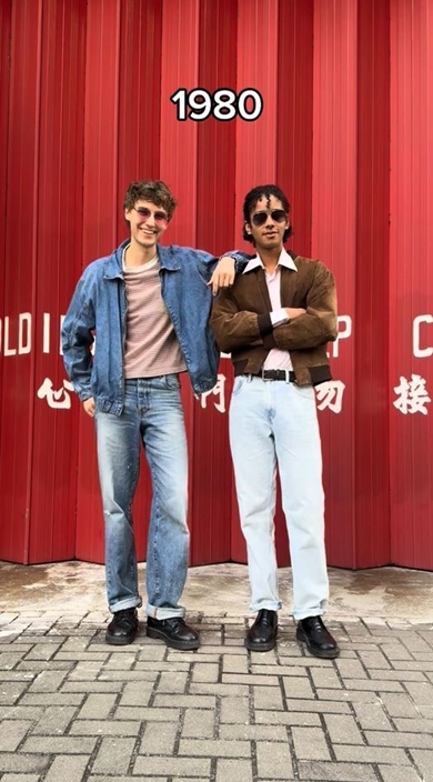 メンズファッションを100年間再現したら……